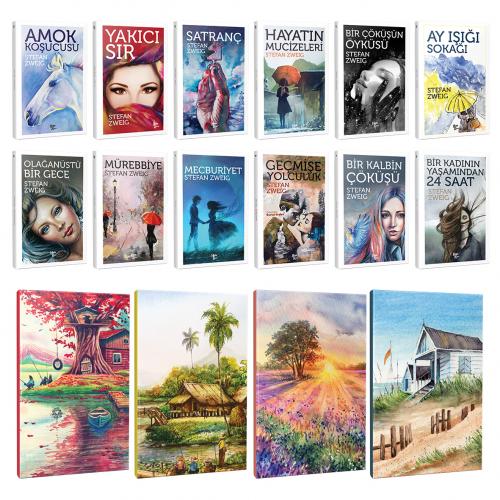 Stefan Zweig 12 Kitap Bir Arada ve 4 Defter -4