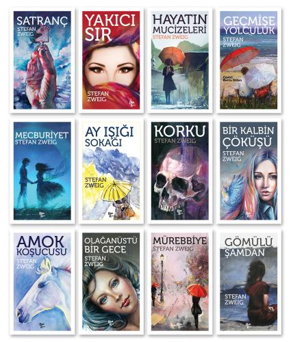 Stefan Zweig 12 Kitap Takım - Halkkitabevi