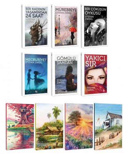 Stefan Zweig 6 Kitap Bir Arada ve 4 Defter -1