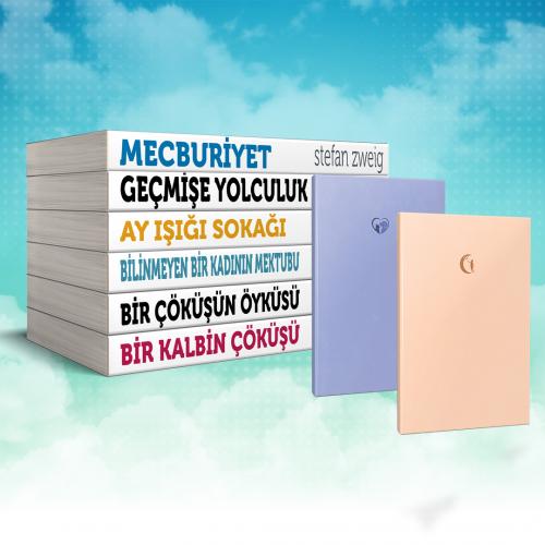 Stefan Zweig 6 Kitap ve İkili Çizgisiz Defter - Halkkitabevi