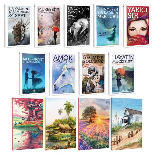 Stefan Zweig 9 Kitap Bir Arada ve 4 Defter -3