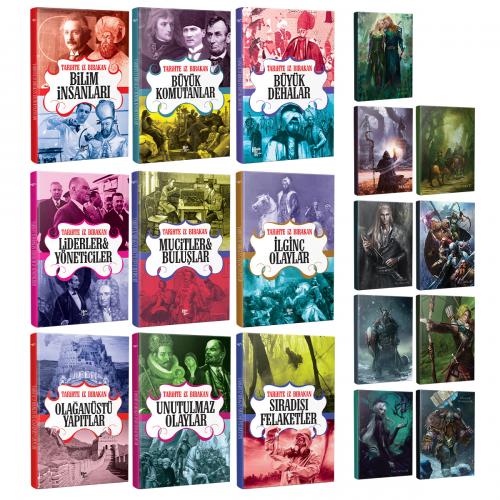Tarihte İz Bırakanlar ve Fantastik Defterler 9 Kitap 9 Defter