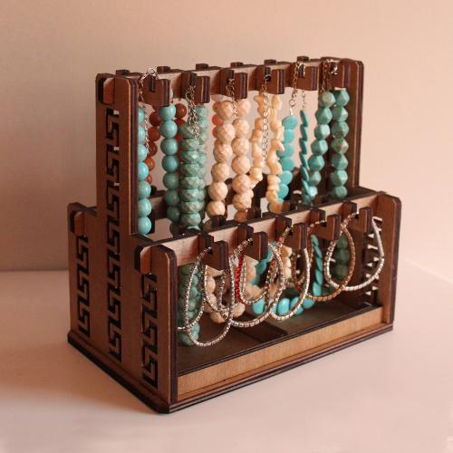 Versa Ahşap Takı Standı