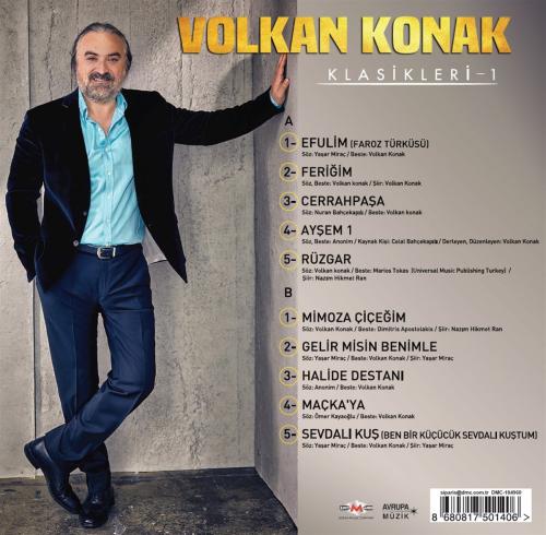 Volkan Konak - Klasikleri (Plak) - Halkkitabevi