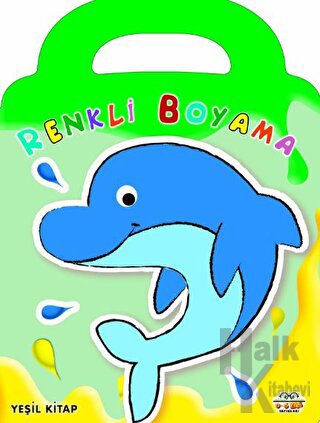 Yeşil Kitap - Renkli Boyama - Halkkitabevi