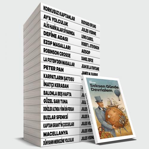 Zeka Geliştirici Çocuk Klasikleri Seti - 18 Kitap - Halkkitabevi