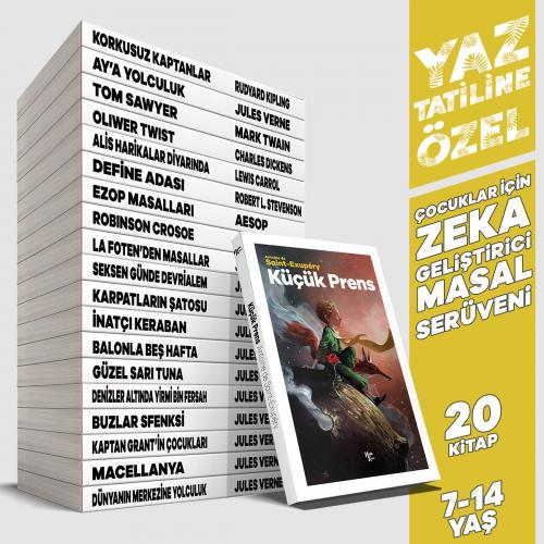 Yaz'a Özel Zeka Geliştirici Çocuk Serüveni - 20 Kitap
