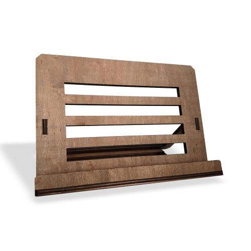 Zeus Ahşap Kitap Okuma ve Tablet Standı Katlanabilir - Halkkitabevi